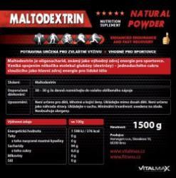 Vitalmax MALTODEXTRIN 1,5kg