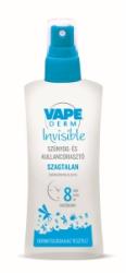 Vásárlás: VAPE Derm Invisible szúnyog és kullancsriasztó spray (100ml)  Rovarriasztó árak összehasonlítása, Derm Invisible szúnyog és  kullancsriasztó spray 100 ml boltok