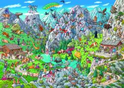 Heye Triangular Puzzle - Tanck: Alpine Fun 1000 db-os (29680)