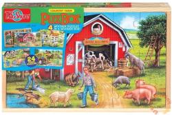 TS Shure PuzBox Farm fa óriás puzzle (K-0999)