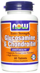 NOW Glucosamine Chondroitin Extra Strength 60 db