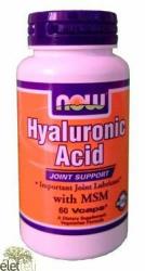 NOW Hyaluronic Acid 50 Mg Msm 60 db