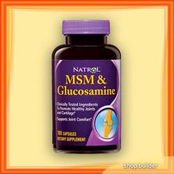 Natrol MSM Glucosamine 180 db