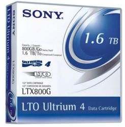 Sony Lto4 Ultrium 800/1.600 GB Data Cartridge (LTX800GN)