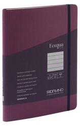 Fedrigoni Тетрадка Ecoqua , A5, картонена корица, със скрита спирала, 70 листа, лилава (19042112)