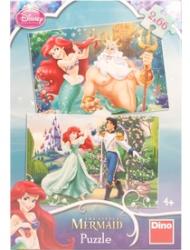 Dino Disney hercegnők - Ariel 2x66 db-os (385139)