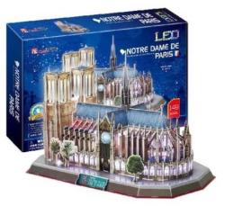 CubicFun Notre-Dame 3D puzzle LED világítással 149 db-os (L173H)