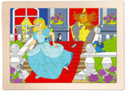 Woodyland Hamupipőke fa puzzle 24 db-os (91159)