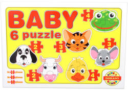 Dohány Baby Puzzle Háziállatok arca 6 az 1-ben (635/2)