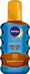Nivea Sun Protect&Bronze - Ulei spray de corp SPF 30 200ml