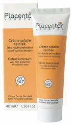 Placentor Végétal Crema colorata pentru protectie solara faciala cu SPF 50+ 40ml