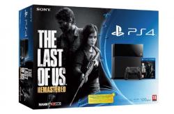 Sony PlayStation 4 Jet Black 500GB (PS4 500GB) + The Last of Us Remastered