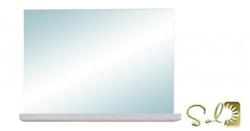 Leziter SOL 70 polcos tükör tükörfényes fehér (SOL70TPTFF)