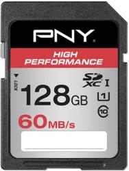 PNY High Performance SDXC 128GB Class 10 UHS-I SD128HIGPER60-EF