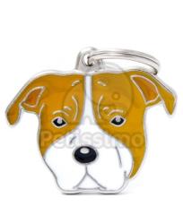  My family medalion - American Staffordshire Terrier 1 buc - maro-alb