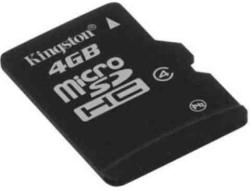 Kingston microSDHC 4GB Class 4 SDC4/4GBSP