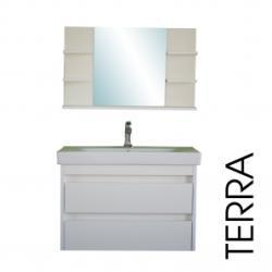 Leziter Terra 80 komplett, tükörfényes fehér (TERRA80)