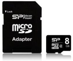 Silicon Power microSDHC 8GB Class 4 SP008GBSTH004V10-SP
