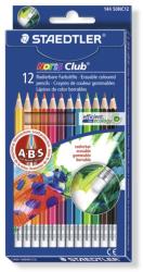 STAEDTLER Creioane colorate cu radiera la capat, 12 culori/set STAEDTLER Noris Erasable