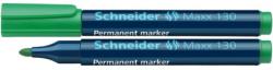 Schneider Permanent marker SCHNEIDER Maxx 130, varf rotund 1-3mm - verde (S-113004) - viamond