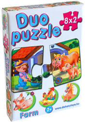 Dohány Duo Puzzle - Farm állatok (638/09)