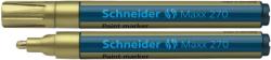 Schneider Marker cu vopsea SCHNEIDER Maxx 270, varf rotund 1-3mm - auriu (S-127053) - viamond