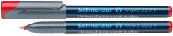 Schneider Universal permanent marker SCHNEIDER Maxx 222 F, varf 0.7mm - rosu (S-112202) - viamond