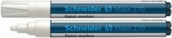 Schneider Marker cu vopsea SCHNEIDER Maxx 270, varf rotund 1-3mm - alb (S-127049) - viamond