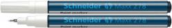 Schneider Marker cu vopsea SCHNEIDER Maxx 278, varf rotund 0.8mm - alb (S-127849)