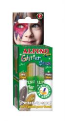 Alpino Set 2 culori machiaj, ALPINO Glitter - auriu/argintiu (MS-DL000083)