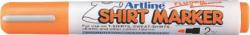 Artline T-Shirt marker ARTLINE, corp plastic, varf rotund 2.0mm - portocaliu fluorescent (EKT-2-FOG) - viamond