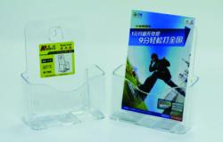 Kejea Display plastic pentru brosuri, de birou/perete, 1 x A5, KEJEA - transparent (KJ-K-153) - viamond