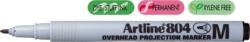 Artline OHP Non-Permanent marker ARTLINE 804, varf mediu - 1.0mm - negru (EK-804-BK)