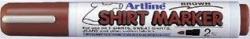 Artline T-Shirt marker ARTLINE, corp plastic, varf rotund 2.0mm - maro (EKT-2-BR) - viamond