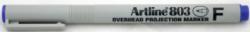 Artline OHP Non-Permanent marker ARTLINE 803, varf fin - 0.5mm - albastru (EK-803-BL) - viamond