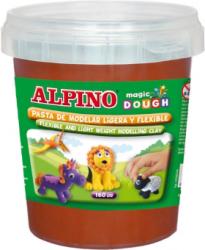 ALPINO Plastilina magica, 160 grame/cutie, ALPINO - maron (MS-DP000149)