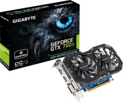 GIGABYTE GeForce GTX 750 Ti WINDFORCE 2X 2GB GDDR5 128bit (GV-N75TOC2-2GI)