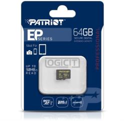 Patriot EP microSDXC 64GB C10/U3 PEF64GEMCSXC10