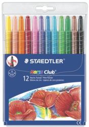 STAEDTLER Creioane colorate cerate retractabile, 12 culori/set STAEDTLER Noris Twister