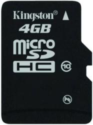 Kingston microSDHC 4GB Class 10 SDC10/4GBSP