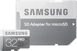 Samsung PRO microSDHC 32GB Class 10 U3 MB-MG32EA/EU