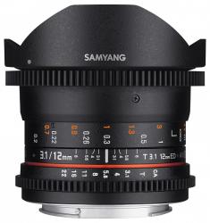 Samyang 12mm T3.1 VDSLR ED AS NCS Fish-eye (MFT) (F1312109101) Obiectiv aparat foto