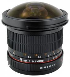 Samyang 8mm f/3.5 UMC Fish-eye II (Fujifilm) (F1121910101) Obiectiv aparat foto