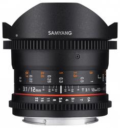 Samyang 12mm T3.1 VDSLR ED AS NCS Fish-eye (Fujifilm) (F1312110101)