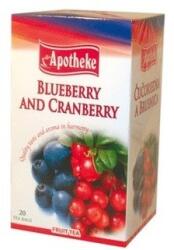 Apotheke Áfonya-Tőzegáfonya Tea 20x2g