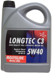 MOLYSLIDE Longtec C3 5W-40 5 l