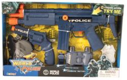UNIKATOY Rendőrségi speciális osztag fegyver szett 911640