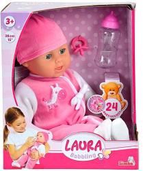 Simba Toys My Love Laura - Papusa care vorbeste 38 cm (105140488)