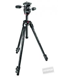 Manfrotto 290 XTRA CARBON KIT (with 3D Head) (MK290XTC3-3W)