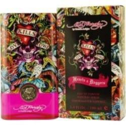 ED HARDY by Christian Audigier Hearts & Daggers for Her EDT 100 ml Tester